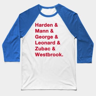 Clippers '23-'24 playoff squad Baseball T-Shirt